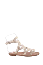 White Leather Sergio Rossi Sandals