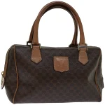 Brown Canvas Celine Handbag