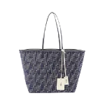 Grey Leather Fendi Tote