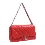 Red Leather Chanel Timeless