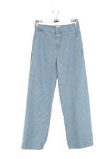 Blue Cotton Closed Jeans