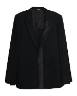 Black Wool Balenciaga Blazer