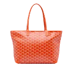 Orange Canvas Goyard Artois Tote