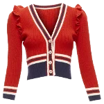 Red Wool Gucci Cardigan