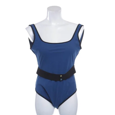 Blue Fabric Diane Von Furstenberg Swimsuit