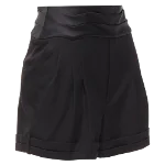 Black Wool Yves Saint Laurent Shorts