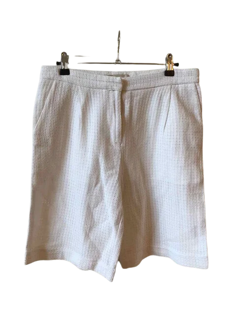 White Fabric Paul & Joe Shorts