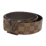 Brown Leather Louis Vuitton Belt