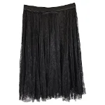 Black Fabric Giambattista Valli Skirt