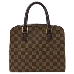 Brown Canvas Louis Vuitton Triana