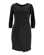 Black Polyester Hugo Boss Dress