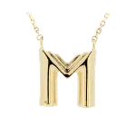 Gold Metal Louis Vuitton Necklace