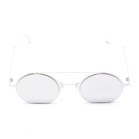 Silver Plastic Fendi Sunglasses