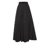 Black Fabric Sportmax Skirt