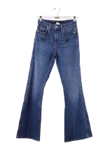 Blue Cotton Maje Jeans