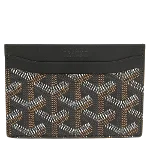 Black Coated canvas Goyard Wallet