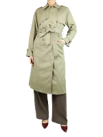 Green Cotton Anine Bing Coat