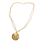 Gold Stainless Steel Versace Necklace