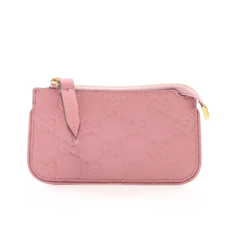Pink Leather Gucci Wallet