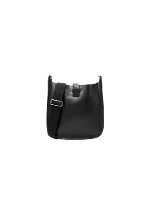 Black Leather Hermès Evelyne