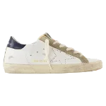 White Leather Golden Goose Sneakers