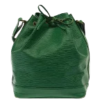 Green Leather Louis Vuitton Noe