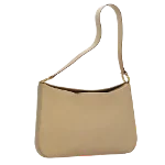 Beige Leather Salvatore Ferragamo Shoulder Bag