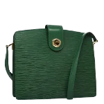 Green Leather Louis Vuitton Capucines