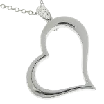 Silver White Gold Piaget Necklace