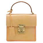 Beige Leather Louis Vuitton Spring Street