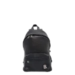 Black Leather Balenciaga Backpack