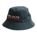 Black Plastic Celine Hat