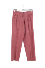 Pink Cotton Paul Smith Pants