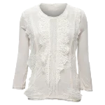 White Fabric Lanvin Top