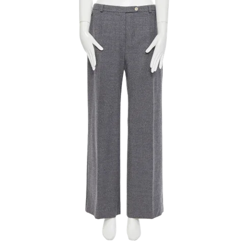 Grey Wool Max Mara Pants