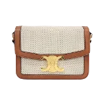 Beige Leather Celine Crossbody Bag