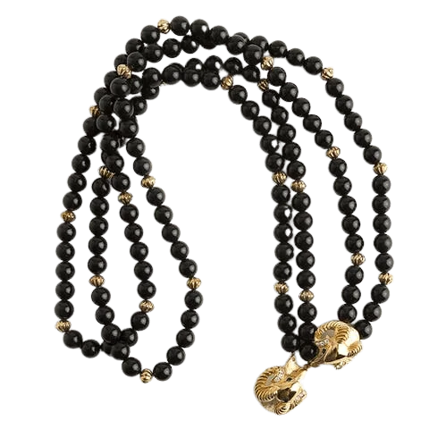 Black Pearl Kenneth Jay Lane Necklace