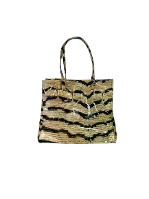 Beige Fabric Roberto Cavalli Handbag