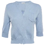 Blue Cashmere Brunello Cucinelli Cardigan