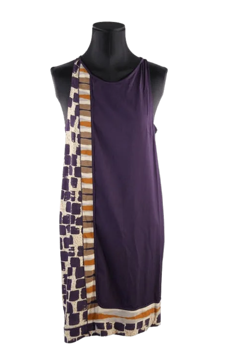 Purple Polyester Kenzo Dress