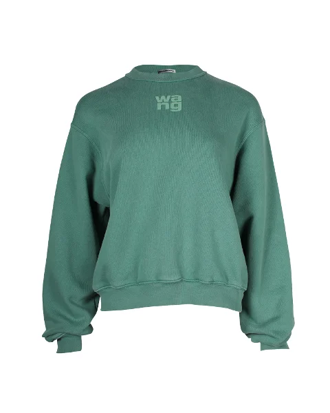 Green Cotton Alexander Wang Sweatshirt