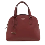 Burgundy Leather Kate Spade Handbag