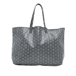 Grey Fabric Goyard St Louis Tote