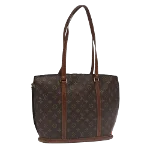 Brown Canvas Louis Vuitton Babylone