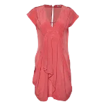 Pink Fabric Miu Miu Dress