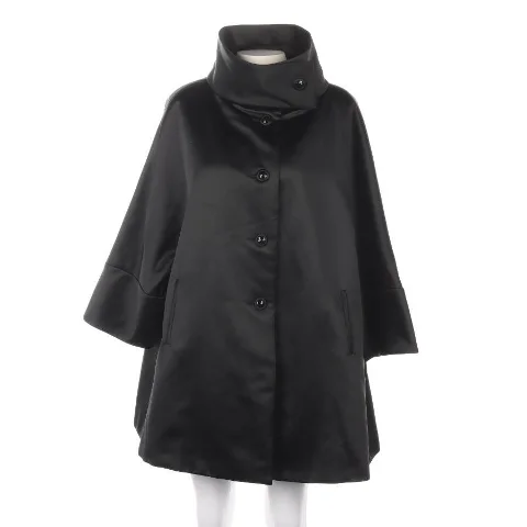 Black Polyester Armani Coat