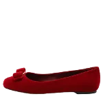 Red Velvet Salvatore Ferragamo Flats