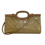 Beige Leather Louis Vuitton Roxbury Drive