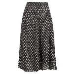 Black Polyester Stine Goya Skirt