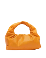 Orange Leather Bottega Veneta Handbag